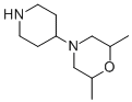 2,6-DIMETHYL-4-PIPERIDIN-4-YL-MORPHOLINE Struktur