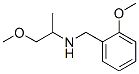 (2-METHOXY-BENZYL)-(2-METHOXY-1-METHYL-ETHYL)-AMINE Struktur