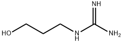 3-Guanidino-1-propanol mononitrate Struktur