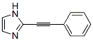 1H-Imidazole,  2-(2-phenylethynyl)- Struktur