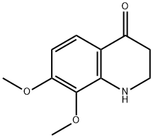 7,8-DIMETHOXY-2,3-DIHYDRO-1H-4-QUINOLINONE Struktur