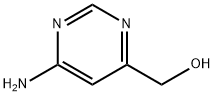 4-Pyrimidinemethanol, 6-amino- (9CI) Struktur