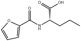 2-[(FURAN-2-CARBONYL)-AMINO]-PENTANOIC ACID Struktur