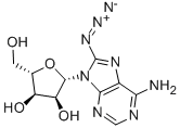 8-Azidoadenosine Struktur