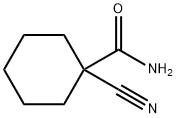 Cyclohexanecarboxamide, 1-cyano- (9CI) Struktur