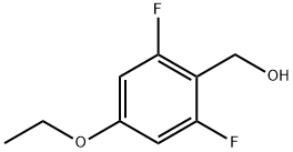 (4-Ethoxy-2,6-difluorophenyl)methanol Struktur