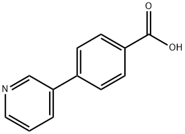 4-PYRIDIN-3-YL-BENZOIC ACID Structure