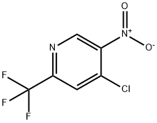 4-Chloro-5-nitro-2-(trifluoroMethyl)pyridine Struktur