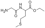 2-(2-AMINO-ACETYLAMINO)-4-METHYLSULFANYL-BUTYRIC ACID ETHYL ESTER Struktur