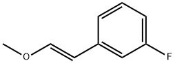 Benzene, 1-fluoro-3-[(1E)-2-methoxyethenyl]- (9CI) Struktur