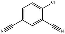 4-chlorobenzene-1,3-dicarbonitrile Struktur