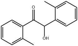 2-Hydroxy-1,2-bis(2-methylphenyl)ethanone Struktur