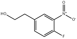 2-(4-FLUORO-3-NITROPHENYL)ETHANOL Struktur