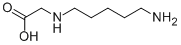 Glycine, N-(5-aminopentyl)- (9CI) Struktur