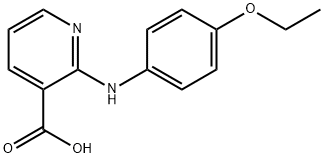 2-[(4-ETHOXYPHENYL)AMINO]NICOTINIC ACID Struktur