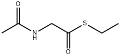 ETHYL ACETAMIDOETHANE THIOLATE Struktur