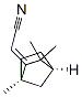 Acetonitrile, [(1R,4S)-1,3,3-trimethylbicyclo[2.2.1]hept-2-ylidene]-, (2Z)- (9CI) Struktur