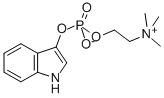 3-INDOXYL CHOLINE PHOSPHATE Struktur