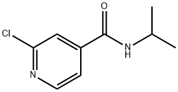 2-Chloro-N-isopropyl-isonicotinamide Struktur