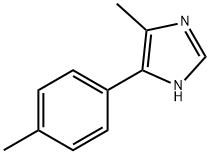 1H-Imidazole,  4-methyl-5-(4-methylphenyl)- Struktur