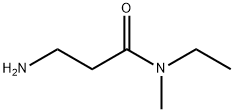 Propanamide, 3-amino-N-ethyl-N-methyl- (9CI) Struktur