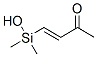 3-Buten-2-one, 4-(hydroxydimethylsilyl)-, (3E)- (9CI) Struktur