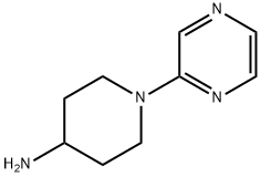 1-(2-pyrazinyl)-4-piperidinamine(SALTDATA: 2HCl) Struktur