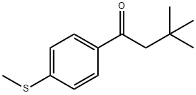 3,3-DIMETHYL-4'-METHYLTHIOBUTYROPHENONE Struktur