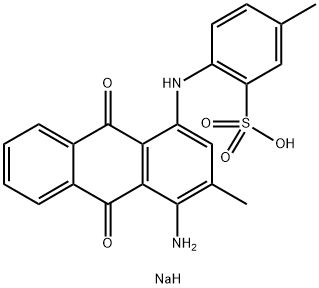 Natrium-4-[(4-amino-9,10-dihydro-3-methyl-9,10-dioxo-1-anthryl)amino]toluol-3-sulfonat