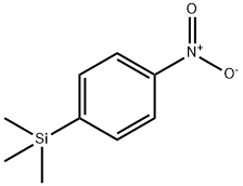 1-(Trimethylsilyl)-4-nitrobenzene Struktur