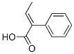 2-Phenyl-2-butenoic acid Struktur