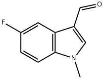 5-FLUORO-1-METHYL-1H-INDOLE-3-CARBALDEHYDE Struktur