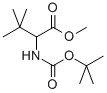 VALINE, N-[(1,1-DIMETHYLETHOXY)CARBONYL]-3-METHYL-, METHYL ESTER Struktur