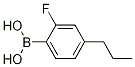 2-fluoro-4-propylphenylboronic acid Struktur