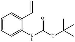 Carbamic acid, (2-ethenylphenyl)-, 1,1-dimethylethyl ester (9CI) Struktur