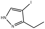 3-ETHYL-4-IODO-1H-PYRAZOLE Struktur