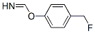 Methanimidic acid, 4-(fluoromethyl)phenyl ester (9CI) Struktur