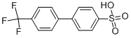 4'-TRIFLUOROMETHYL-4-BIPHENYLSULFONIC ACID Struktur