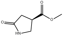 3-Pyrrolidinecarboxylicacid,5-oxo-,methylester,(3R)-(9CI) Struktur