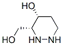 3-Pyridazinemethanol,hexahydro-4-hydroxy-,(3R,4R)-(9CI) Struktur