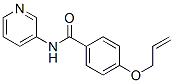 Benzamide, 4-(2-propenyloxy)-N-3-pyridinyl- (9CI) Struktur