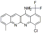 Dibenzo[b,g][1,8]naphthyridin-11-amine, 7-chloro-4-methyl-10-(trifluoromethyl)- (9CI) Struktur