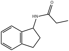 Propanamide,  N-(2,3-dihydro-1H-inden-1-yl)- Struktur