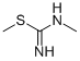 N-METHYL-THIOCARBAMIDINE METHYL ESTER Struktur