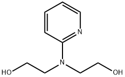 bis-(2-hydroxy-ethyl)-[2]pyridyl-amine Struktur