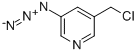 3-AZIDO-5-(CHLOROMETHYL)PYRIDINE Struktur