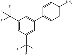 4-AMINO-3',5'-BIS(TRIFLUOROMETHYL)BIPHENYL Struktur