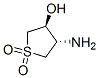 Thiophene-3-ol, 4-aminotetrahydro-, 1,1-dioxide, (3S,4S)- (9CI) Struktur