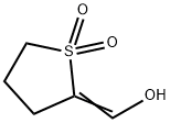 Methanol, (dihydro-1,1-dioxido-2(3H)-thienylidene)- (9CI) Struktur