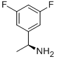 Benzenemethanamine, 3,5-difluoro-alpha-methyl-, (alphaS)- (9CI) Struktur